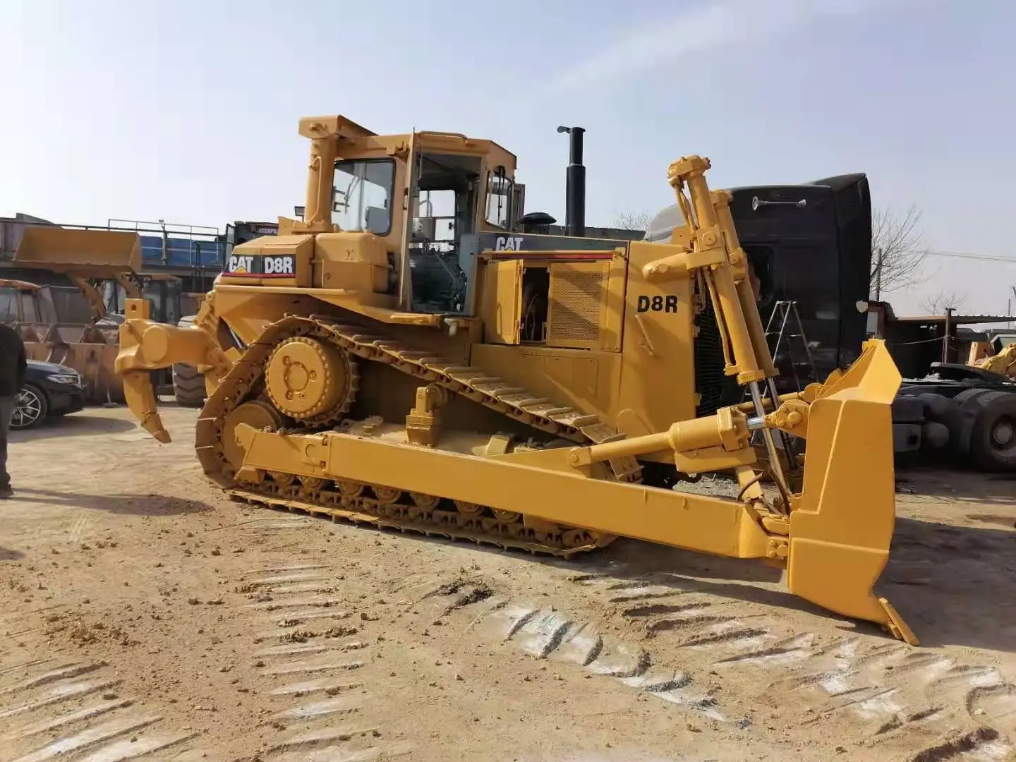 Used Cat D8R Bulldozer Brands Cheap Price Full-hydraulic 320hp Heavy Crawler Dozer Caterpillar D8 Bulldozer
