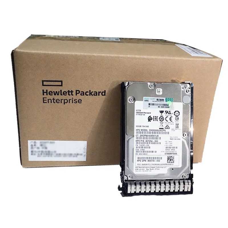 Hpe серверный жесткий drisk 900G 15K 12GB 2,5 hdd