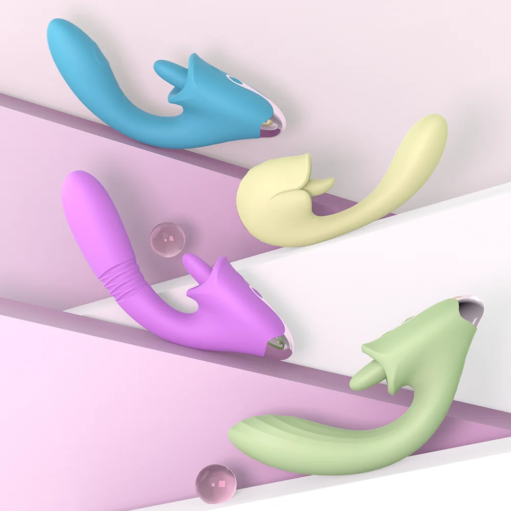 S-HANDE juguetes sexuales Clitoral Tongue Vibrator G Spot Stimulator Licking clitoral tongue licking vibrator for women