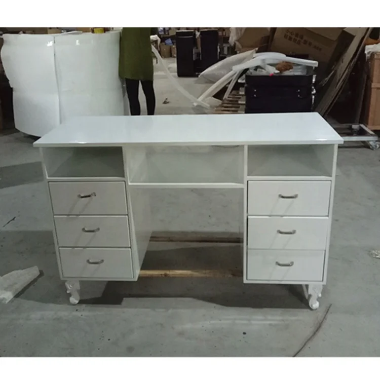 
OEM nail salon furniture manicure table nail bar station 