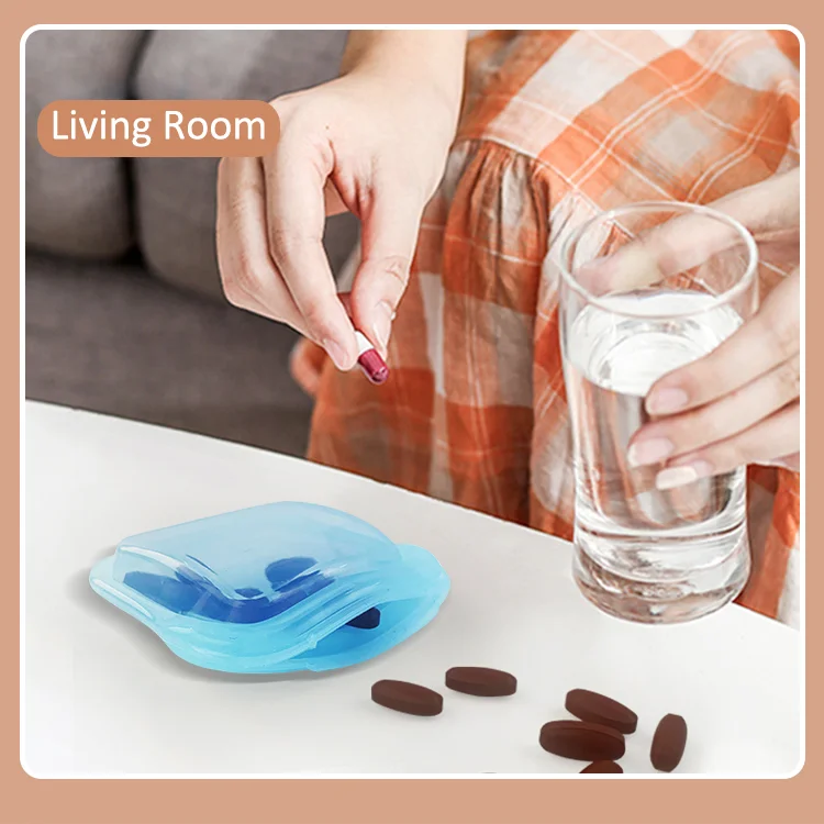 50ml 80ml BPA Free Compact Size Pouch Double-lock Seal 100% Leak-proof Water & Odor Resistant Small Silicone Zipped Bag