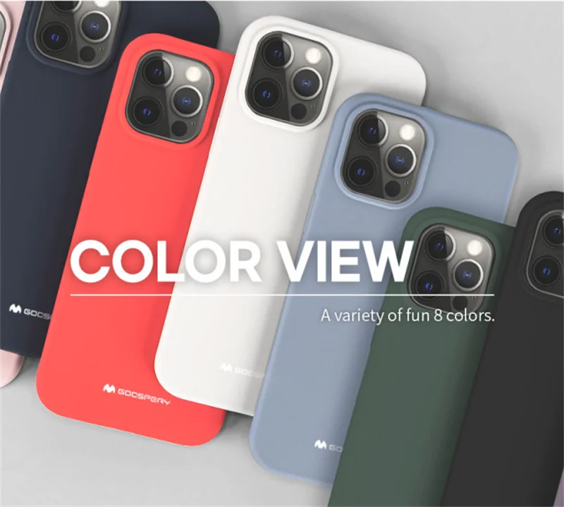 Original Mercury Liquid Silicone Case For Xiaomi redmi note 9 9A For Huawei P Smart Silicone Back Cover