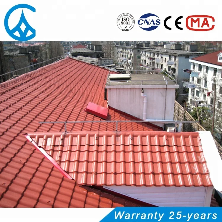 3mm Thick Plastic Sheet ASA Dachziegel Anti Static Plastic Tile Sheet Cheap Heat Insulation Material Cool Roof Tile