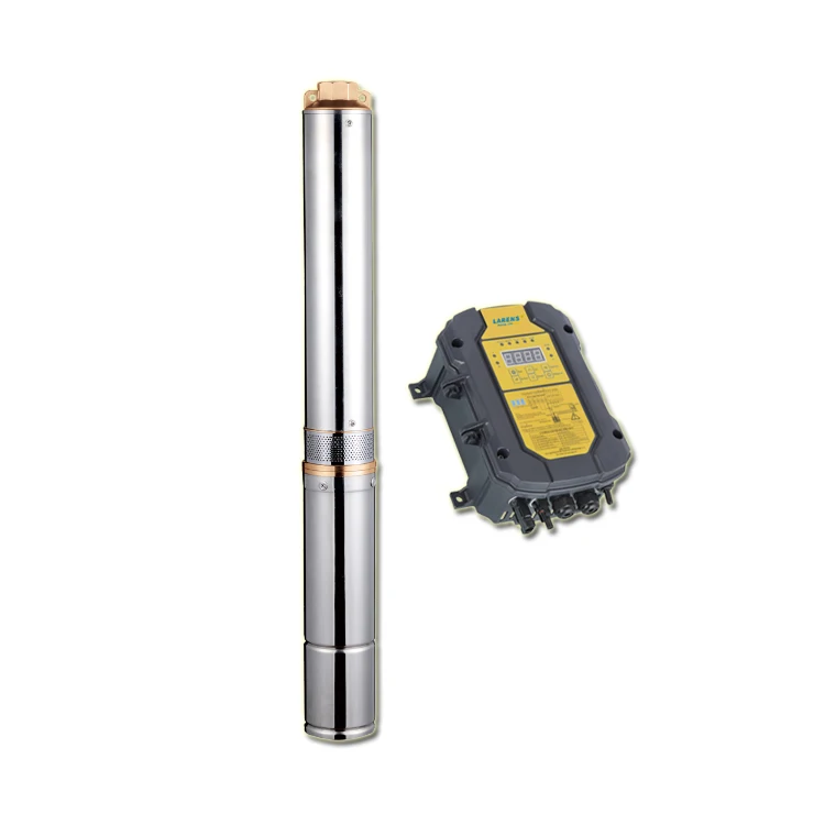 4 Inches Plastic Impeller 0.6 kW Submersible Solar DC Pump for Deep Well