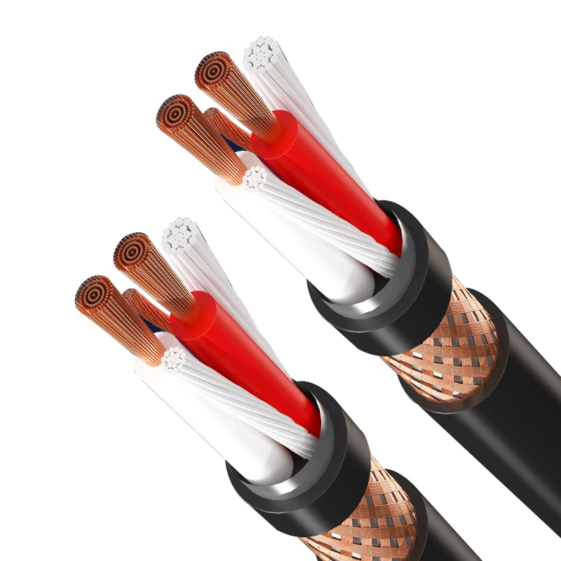 ZC-RVVP Shielded 2/3/4/5 Core Soft PVC Sheath Flame Retardant/Fire-Resistant Pure Copper Control Cable Signal Wire Electrical