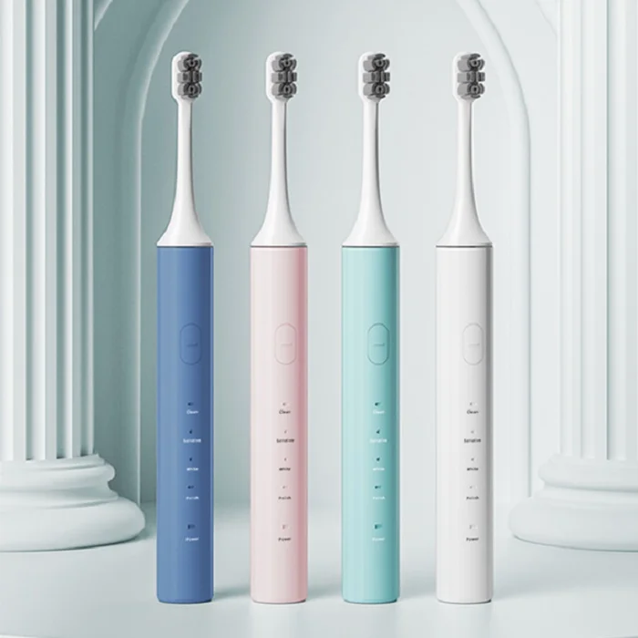 Customizable Color 4 Gears Electric Toothbrush With Dupont Filament