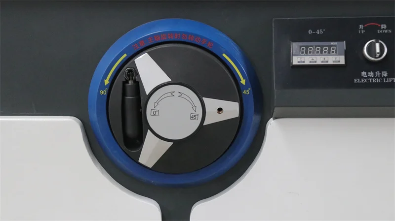 QDLW China sliding table saw high-quality digital fence woodworking panel saw double blade sliding table saw for wood cutting