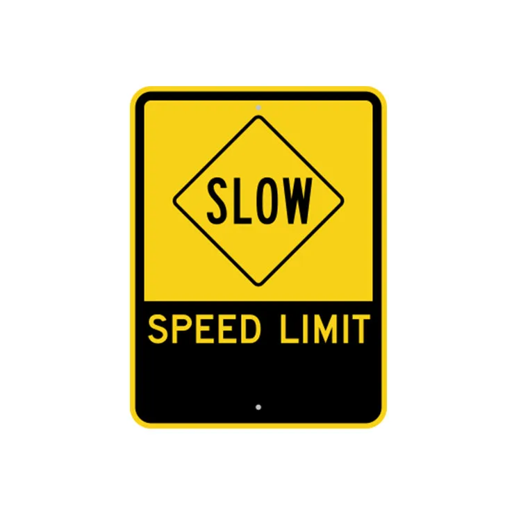 High quality traffic road reflective metal security us road signs Caution Sign