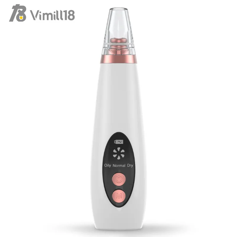 4 в 1, вакуумный экстрактор для удаления черных точек, со светодиодным дисплеем