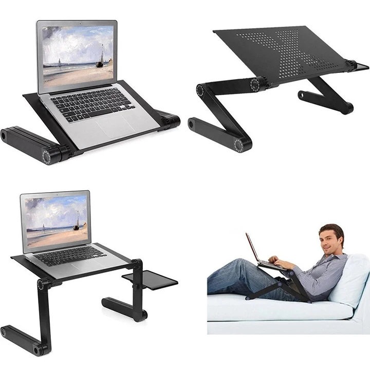 Hot Sale Laptop Desk Sofa Bed Notebook Stand Adjustable Laptop Table Foldable Portable Laptop Stand for Bed