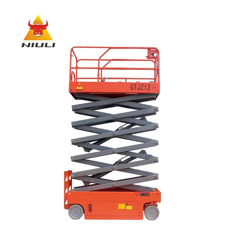  Электрическая буксируемая подъемная платформа вишневого захвата man lifter skyjack ножничный подъемник мобильная Ручная