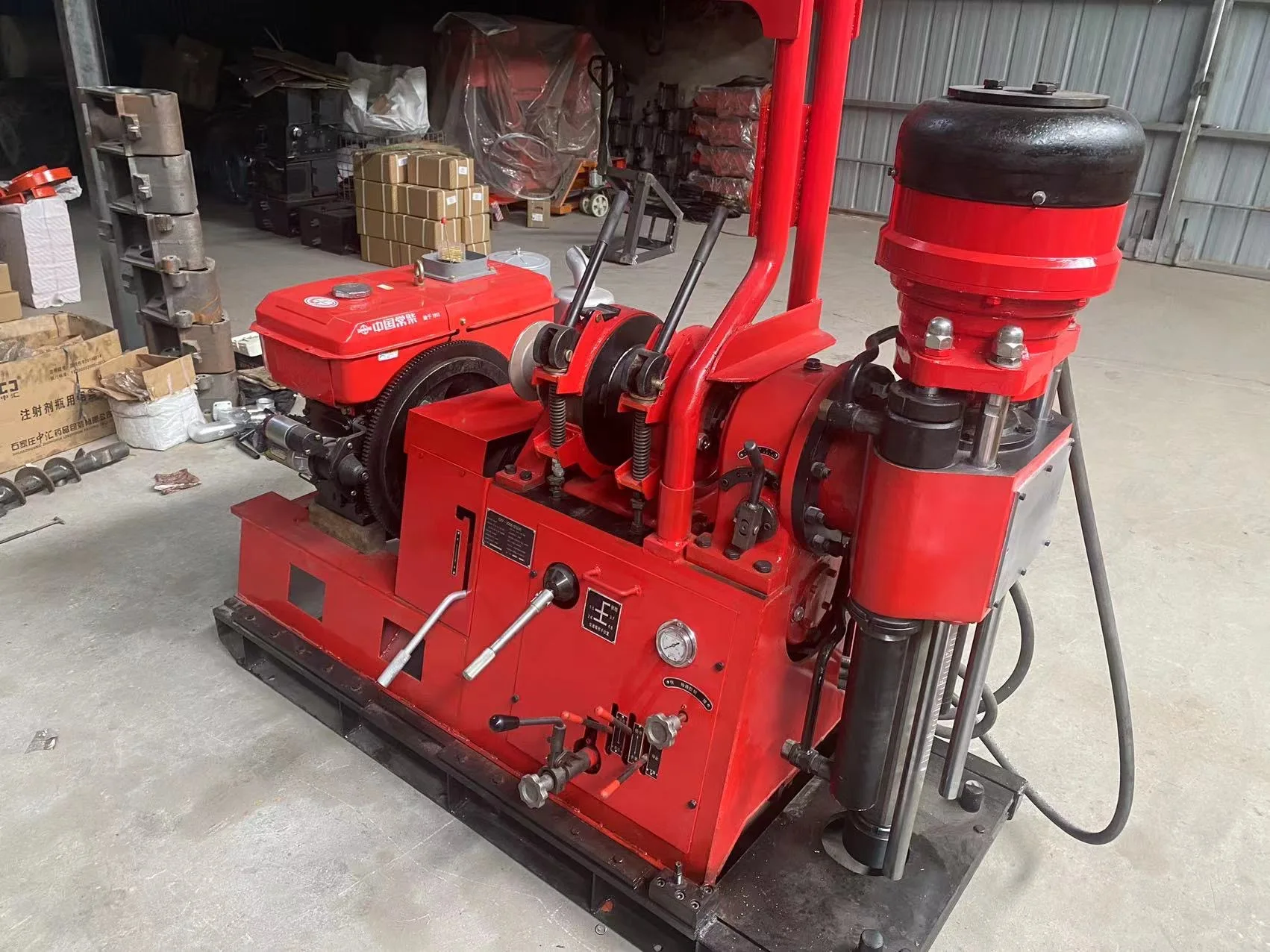 Геологическая буровая машина 38hp/300 м для бурения водяных
