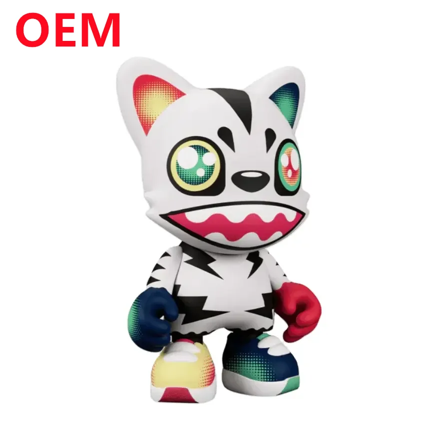 Customized Art Vinyl Figures Designer 3d printing Figure Cartoon Made PVC Toys Manufacturer