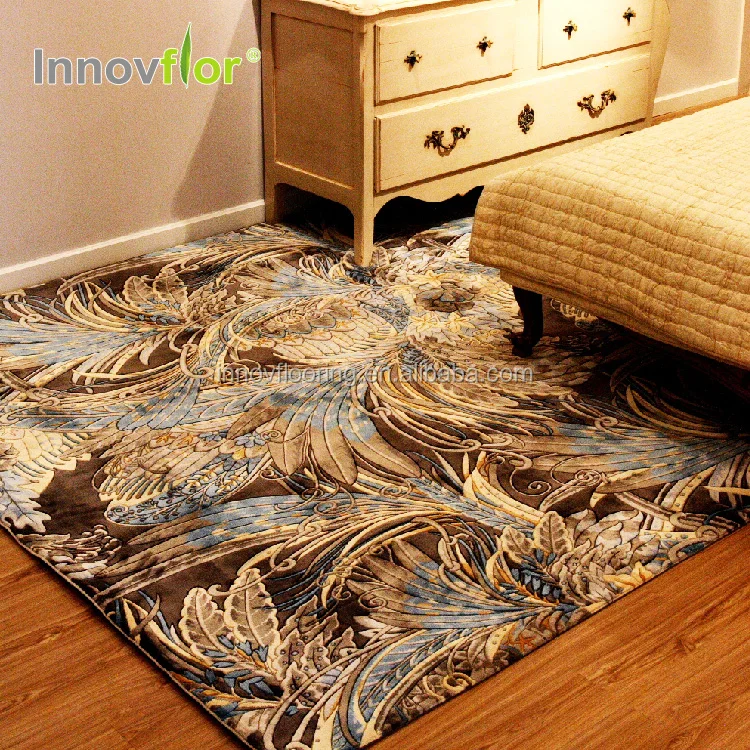 Innovflooring Tapetes 3d Rug Non Stick Rug On Carpet Pads Rug Carpet Blue For Bedroom