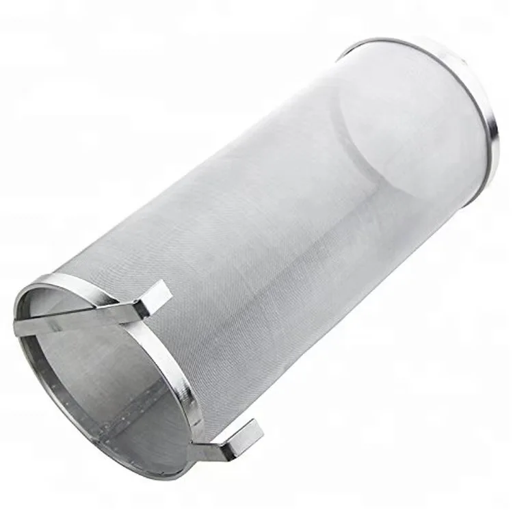 Beer filter barrel 300 micron 304 stainless steel 50 mesh beer filter barrel