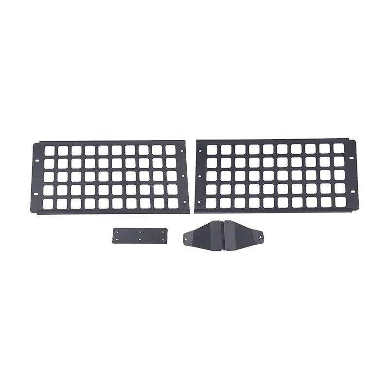 High Quality Aluminum Car Trunk Roof MOLLE Panel Bracket Inner Rear Roof Hanging Holder for Toyota FJ Cruiser 2007-2021