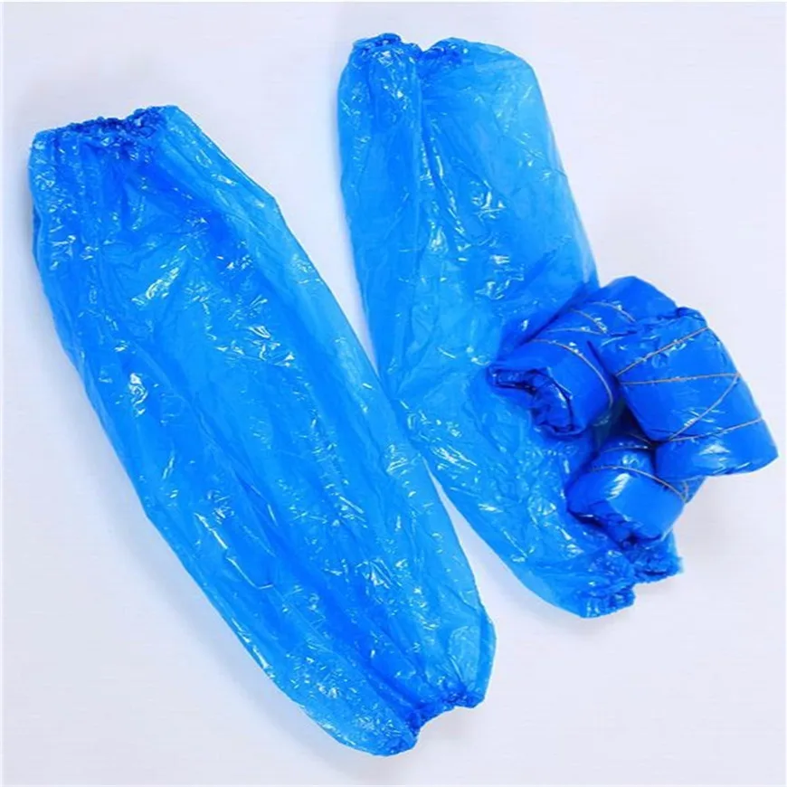 
Waterproof Polyethylene Ldpe Plastic Disposable Pe Oversleeve Arm Sleeve Cover 