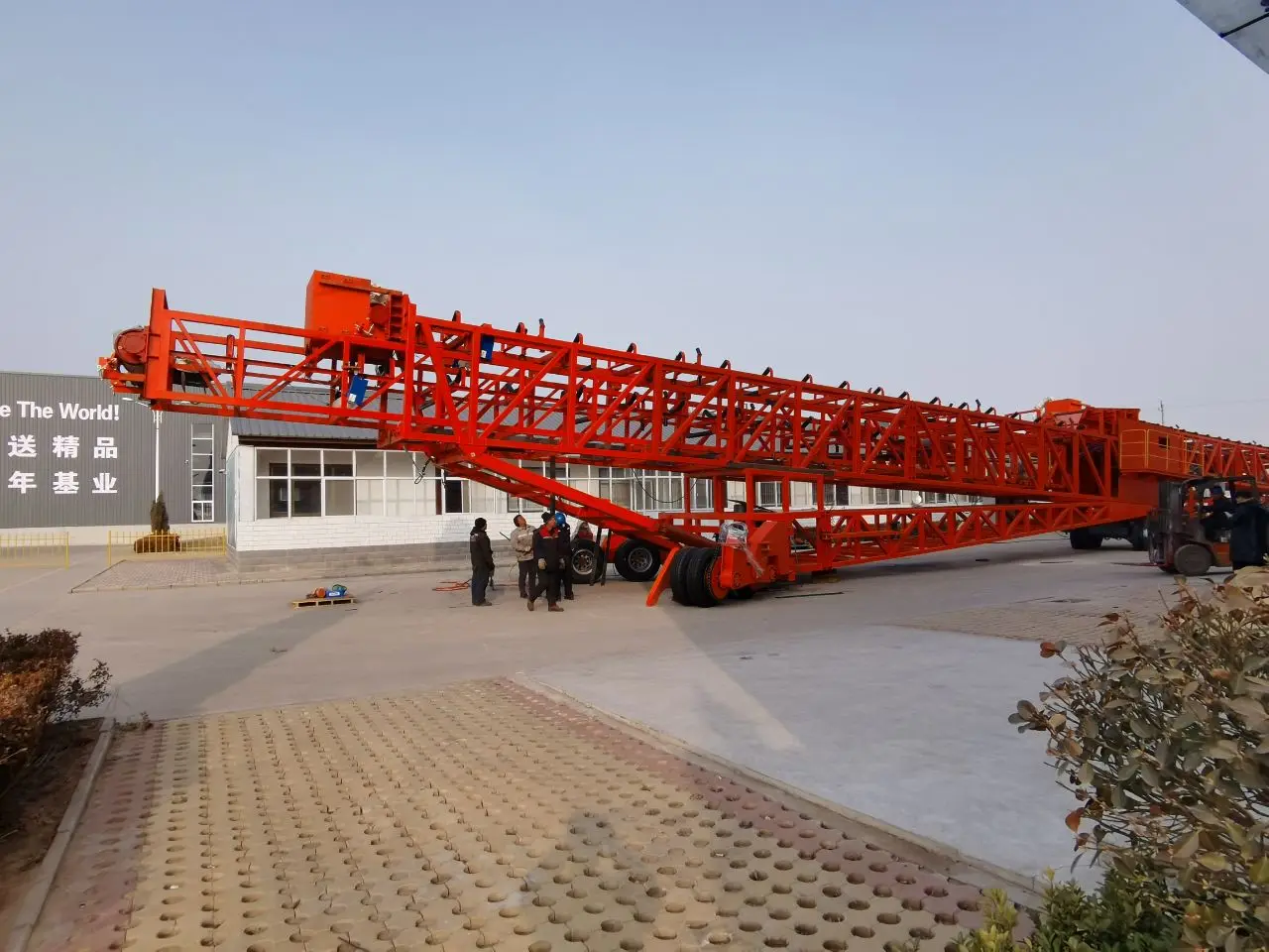 Adjustable Height Flexible Movable Telescopic Stacker  Bulk Handling Solutions mobile stacker factory outlet Quickly change the