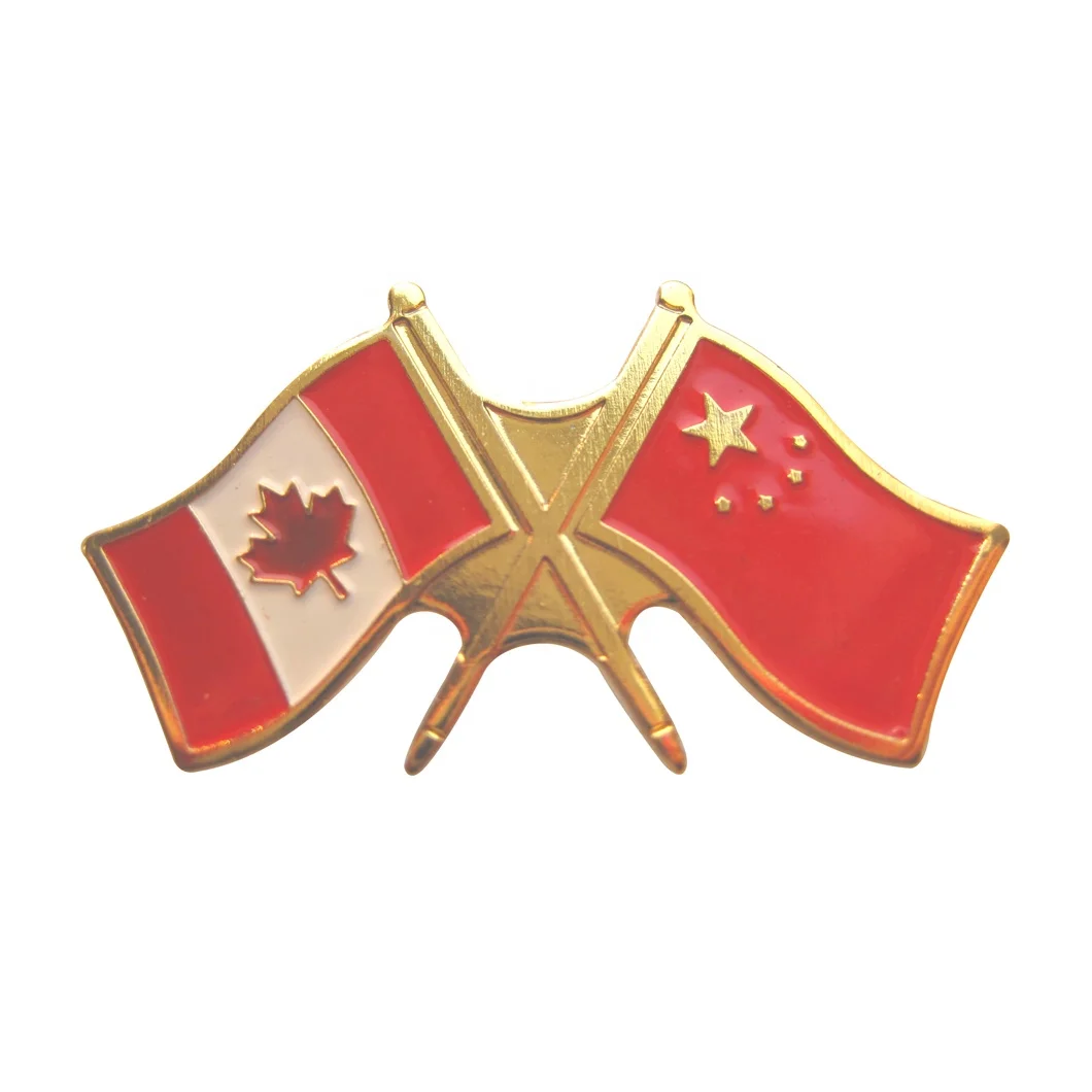 No Minimum brooch pins manufacturers custom country flags soft enamel lapel pin wholesale metal ukraine flag pin