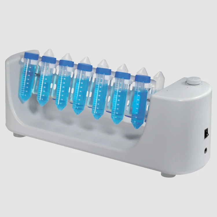 Laboratory Plastic Adjustable Speed Effective Rolling Rotating For Sample Mixing Economical Rotator Mixer