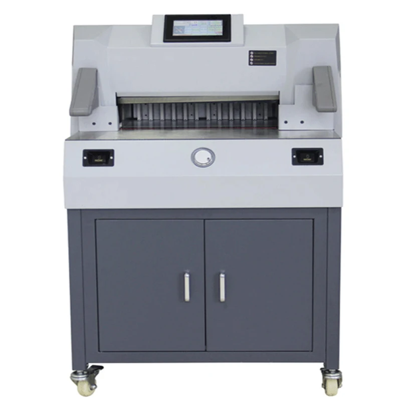 500V9 electric paper cutting machine with 7inch touch screen