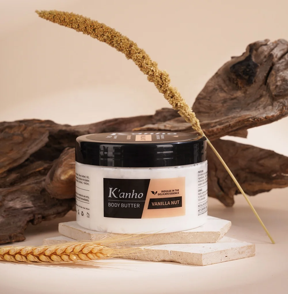 Kanho Lavender Scent Vanilla  Body Butter Body Cream 250g Soothes Dry Skin Hydrate Moisturizing Scented non-greasy Factory Price