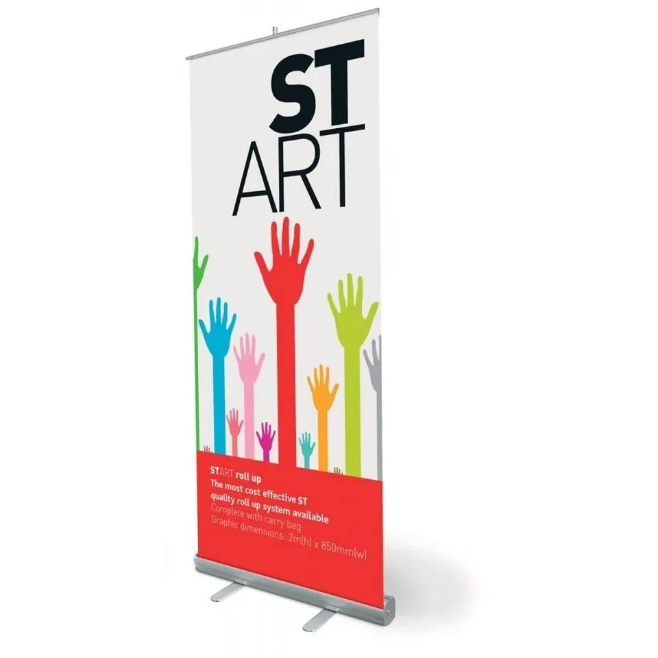 Big order low price Retractable roll up standee roll stand banner