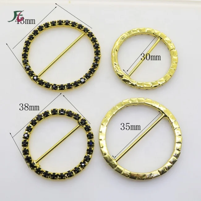 Fashion Red Rhinestones Heart Shape Buckles for Women Scarf Accessories ( Accept Custom )