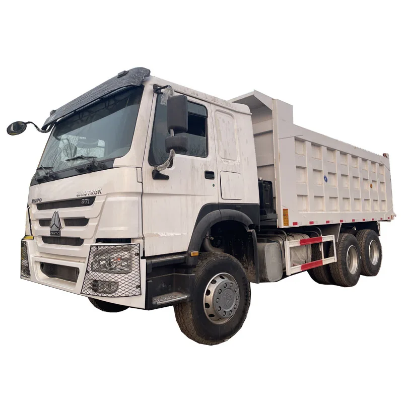 Used Sinotruk HOWO 6x4 Dump Truck 10 Wheel Tiper Euro 3 Emission Standard 30t Gross Vehicle Weight Hydraulic Type Left