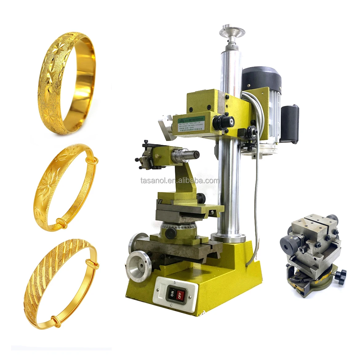 Jewelry Making Machine Bracelet Engraving Machine Jewelry Faceting Machine for Ring and Bangle Flat Surface
