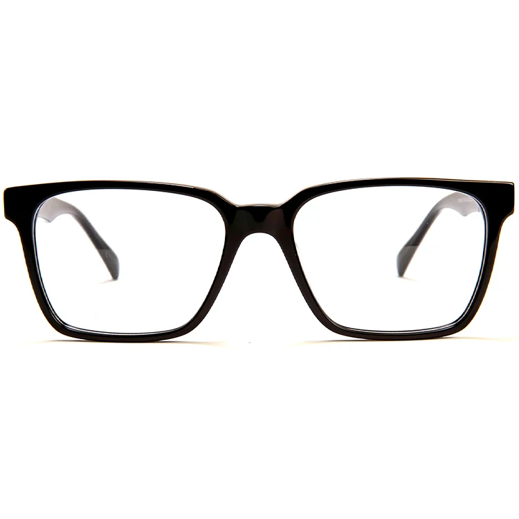 newest design large rectantgle eyeglasses frames men women custom logo classical oversize square eyewear acetate optical frames