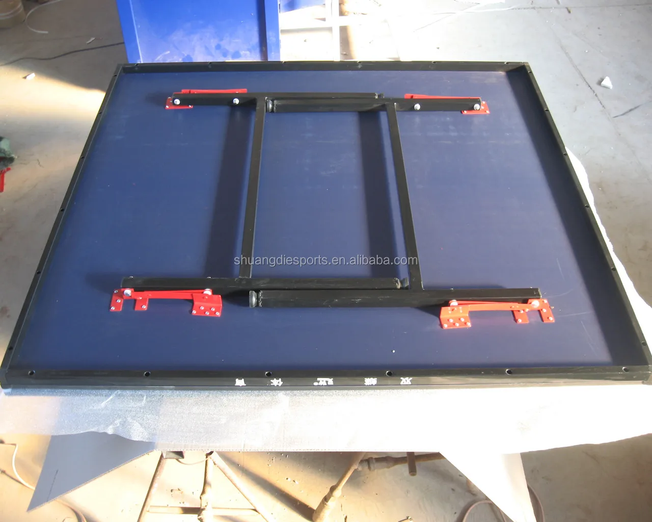 Cangzhou Produced Best Table Tennis Table Foldable Ping Pong Table