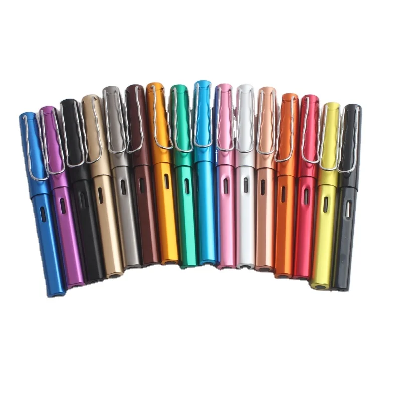 WENYI Advertising Gift Pen Student Practice Calligraphy Aluminum Rod Pen Fountain Pen