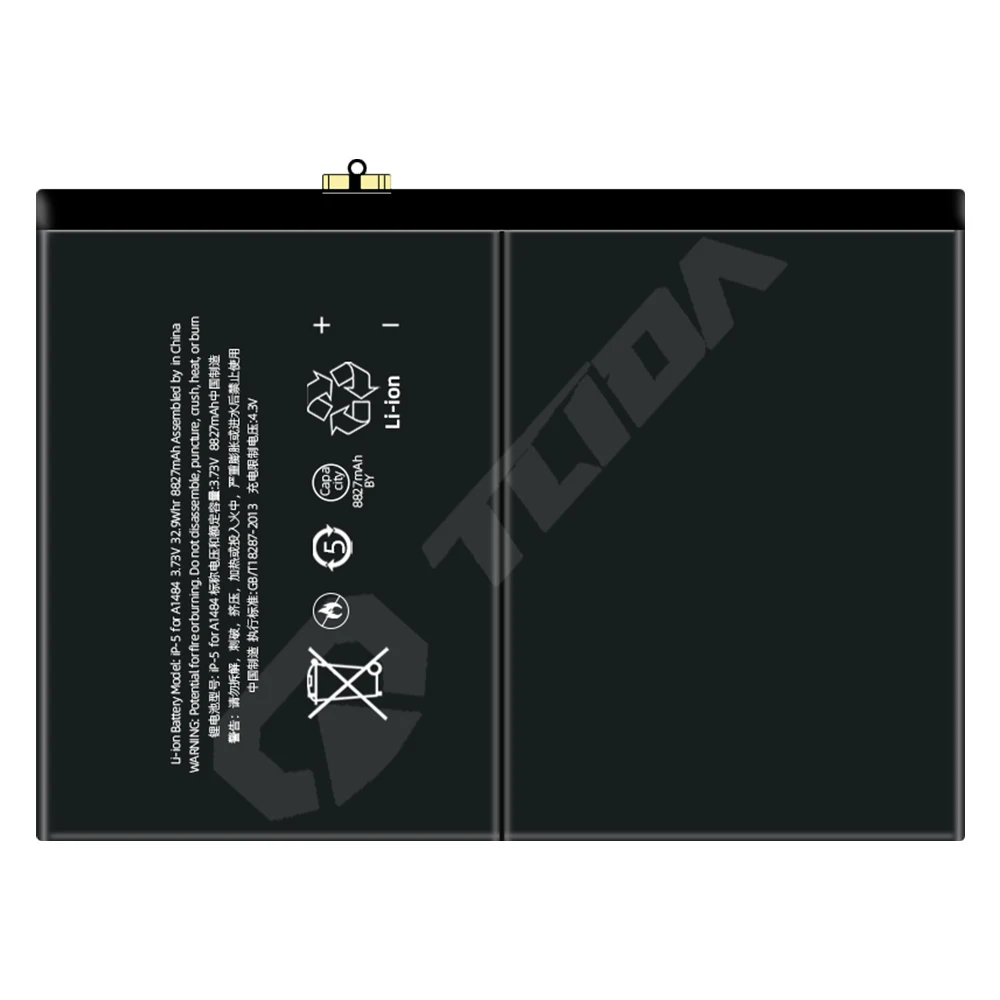 Original Battery Replacement For Ipad Air Batterie For Ipad 5 5th Generation Ipad 2017 A1474 A1475 A1476 A1822 A1823 New 0 Cycle