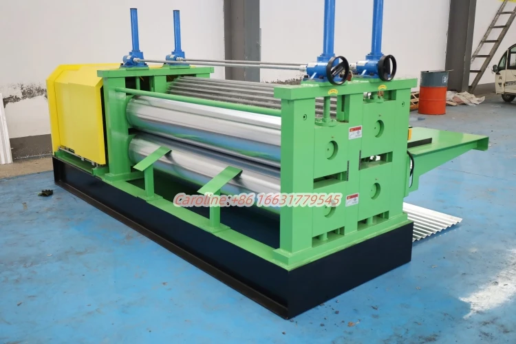3.2 Mtrs Barrel Corrugated Roofing Rolling Machine Barrel corrugator Barrel Type Metal Sheet Corrugation Machine