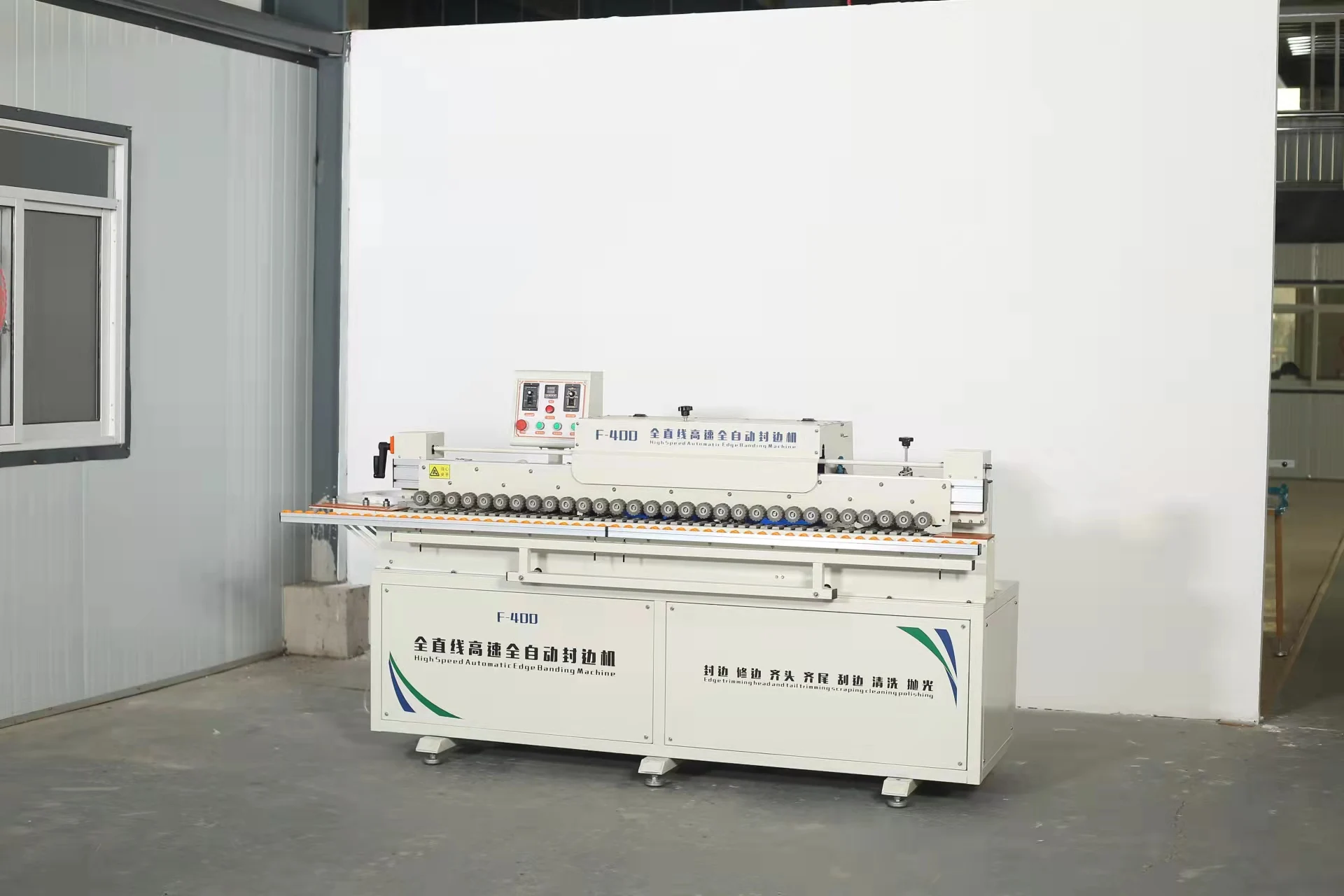Woodworking Mini automatic PVC edge bander with trimming and buffing for furniture Edge banding machine