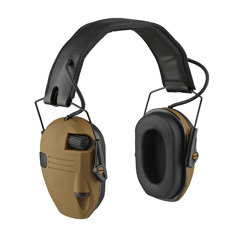 Lightweight Slim Electronic Quad Earmuff for Shooting and Hunting Low-Profile Noise Reduction Hearing Protection