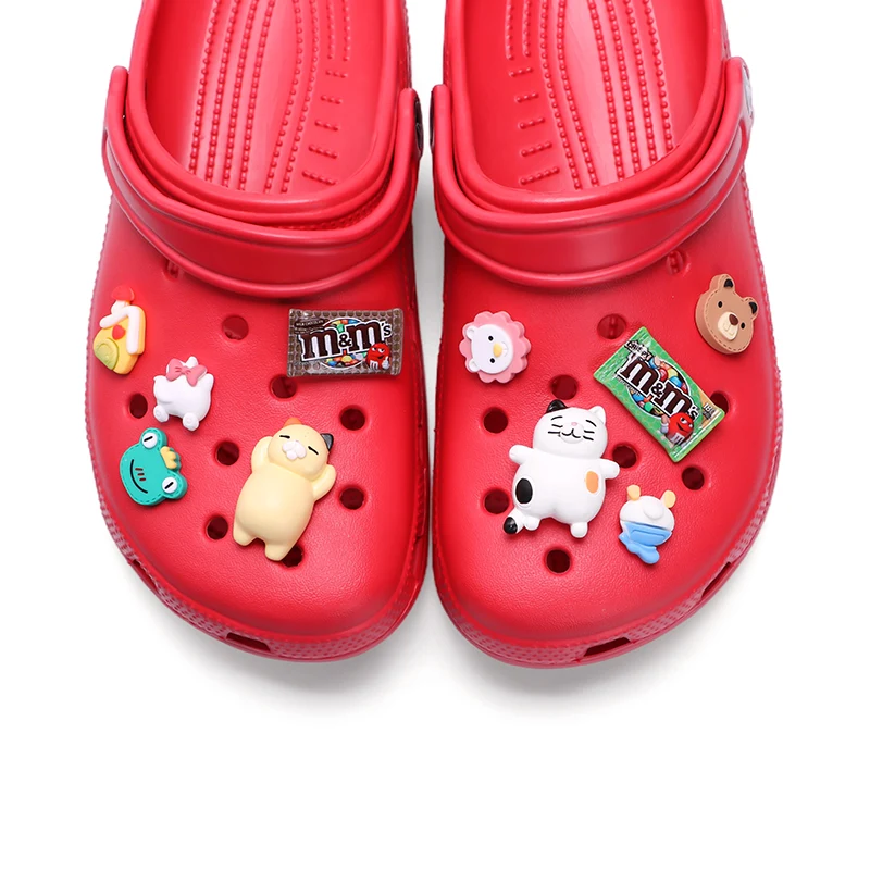 Hot Sale High-end New Products Plastic Shoe Charms Decorations Accessories For Shoes