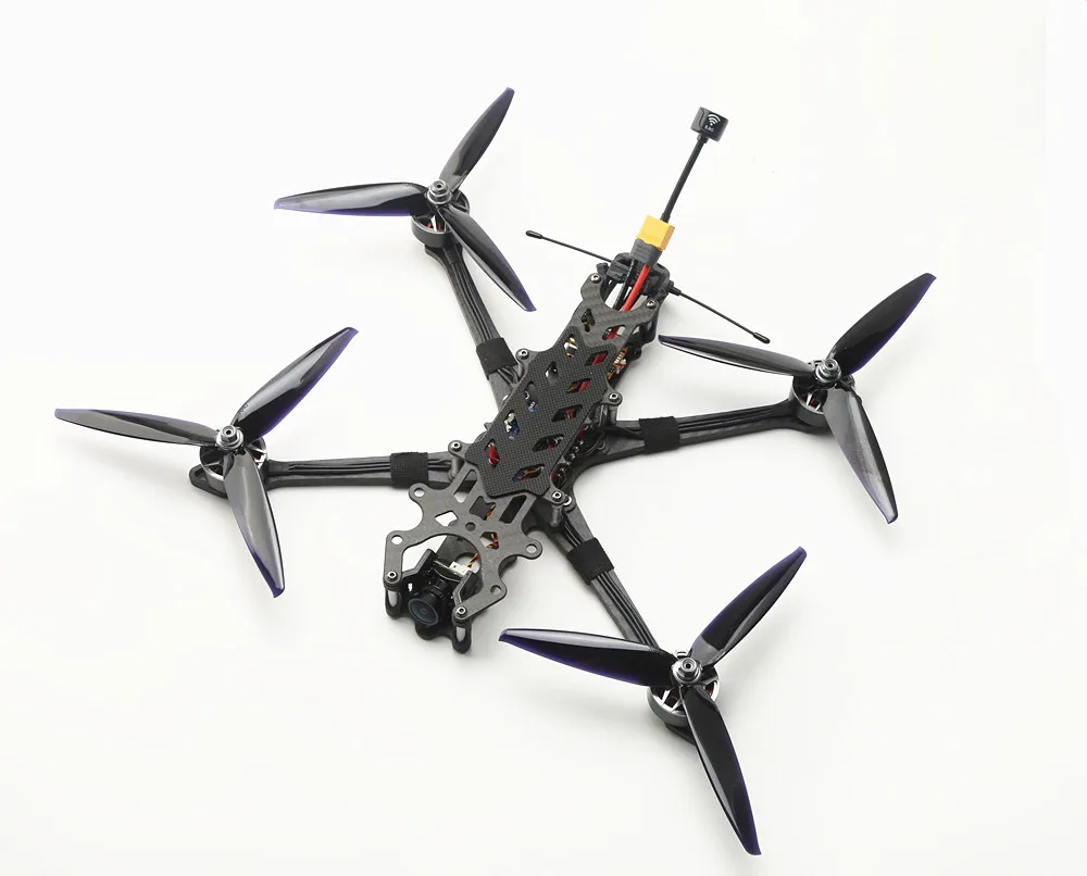 JinTeng завод 7 дюймов загрузка 2 кг время полета 10 минут дистанционное управление электродвигатель 2810 1500 кВ 480P FPV Дрон