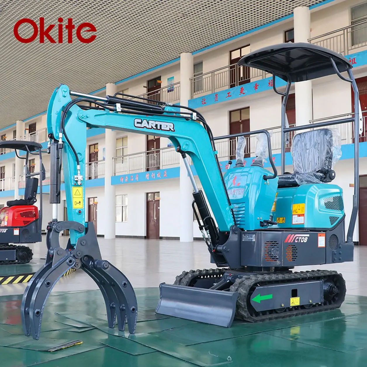 Okite Cheap Mini Excavator Mini Digger Mini Carter MiniExcavators For Sale In Jordan