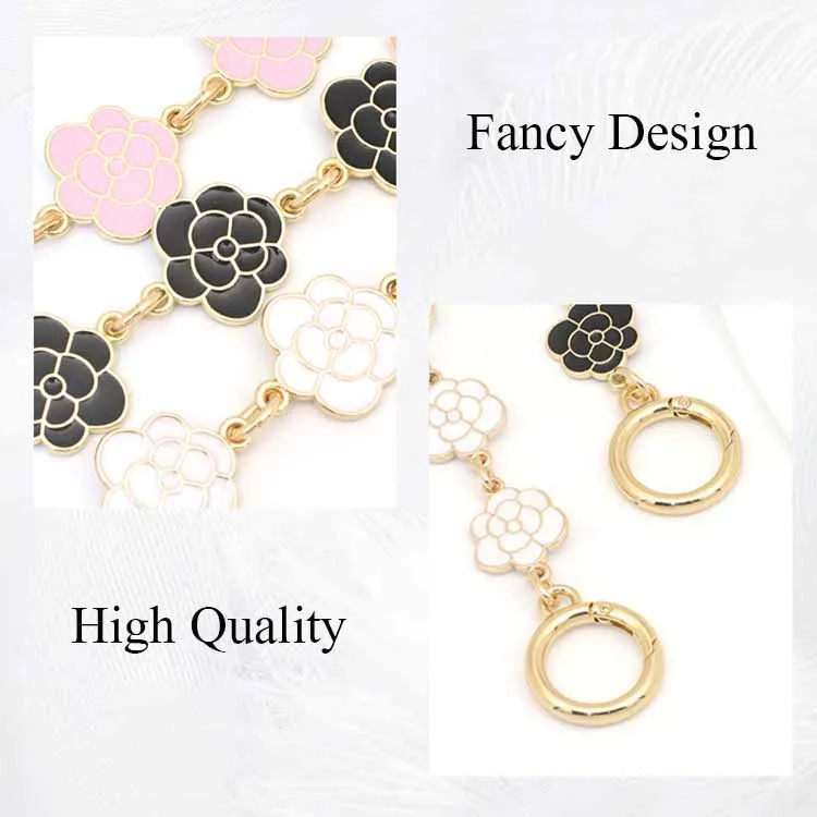 Extension Metal Chain for Fashion Bag Replacement Handbags Accessories Diy Hardware Shoulder Straps Chains Women