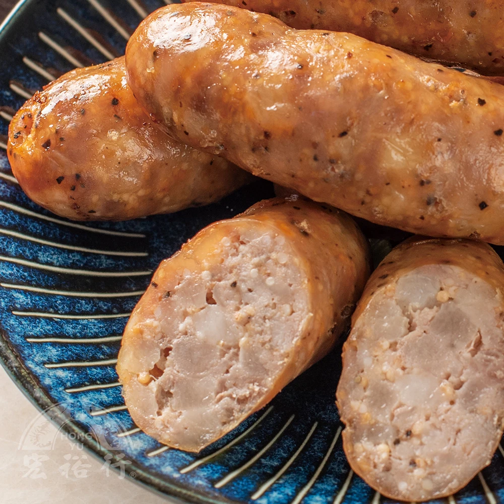 
Flying Fish Roe Sausage 300g Pork Sausage With Flying Fish Roe 