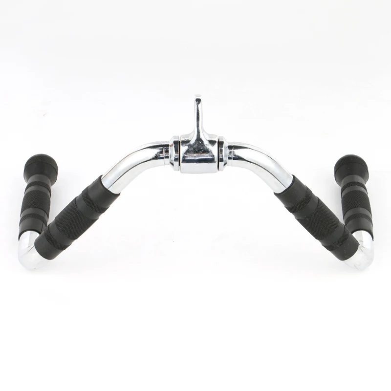 Tricep Press Down Cable Machine Attachment  LAT Pulldown Attachments Double D Handle V Bar Tricep Rope Pull Down Bar