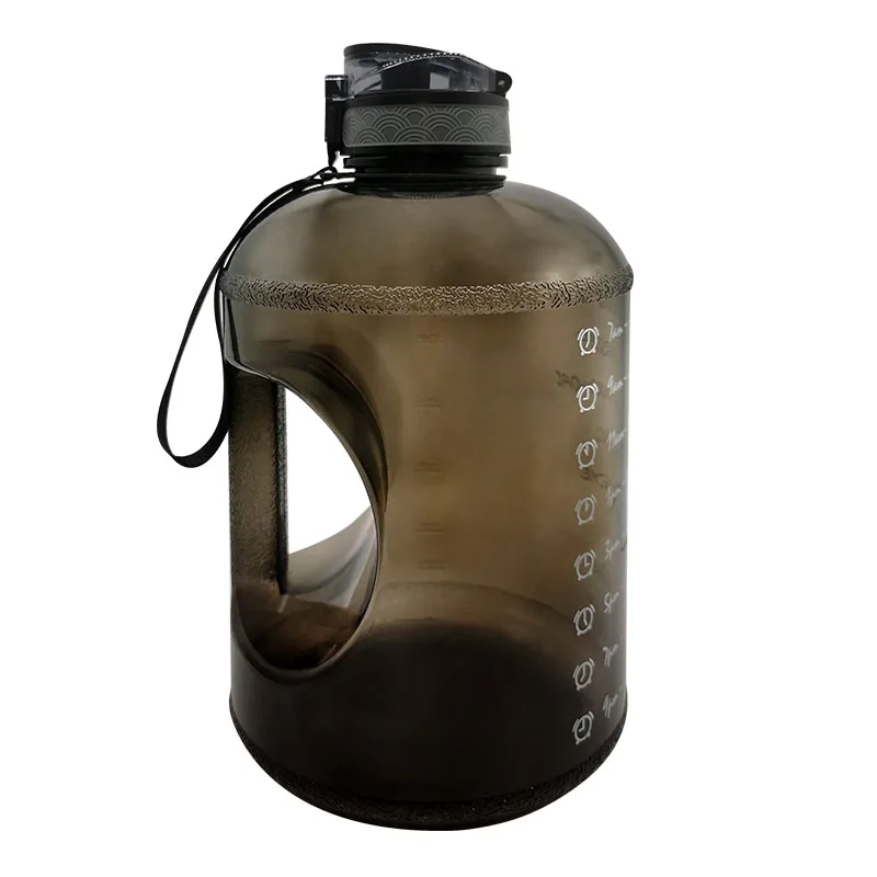 
Free Sample Large Capacity Water Bottle Motivational Time Marker Fitness Sports Water Bottle for Outdoor Lovers 