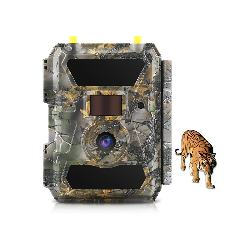 0.3S-0.4S Fast Trigger Scouting Game Camera With 2 Inch LCD Screen IP66 Waterproof Hunting Trail Cam 1080P 12 Megapixel