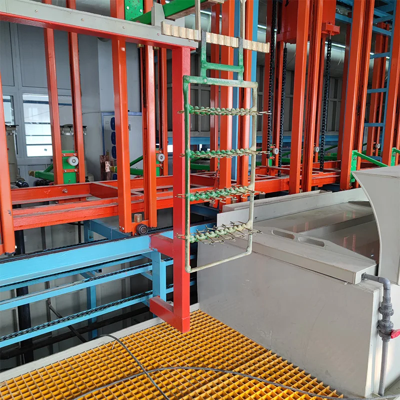 Wenbo Anodizing aluminum profile Angle iron plating plants machine electroplating line Zn- Ni machine