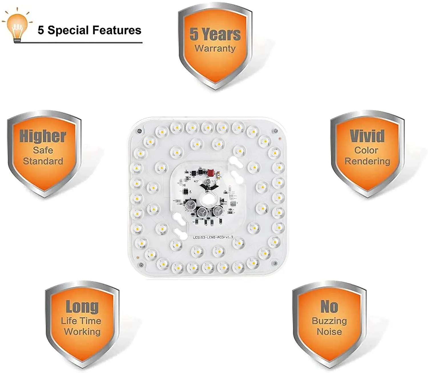 ACDrv Dimmable Fan Light Module for LED Ceiling Fans