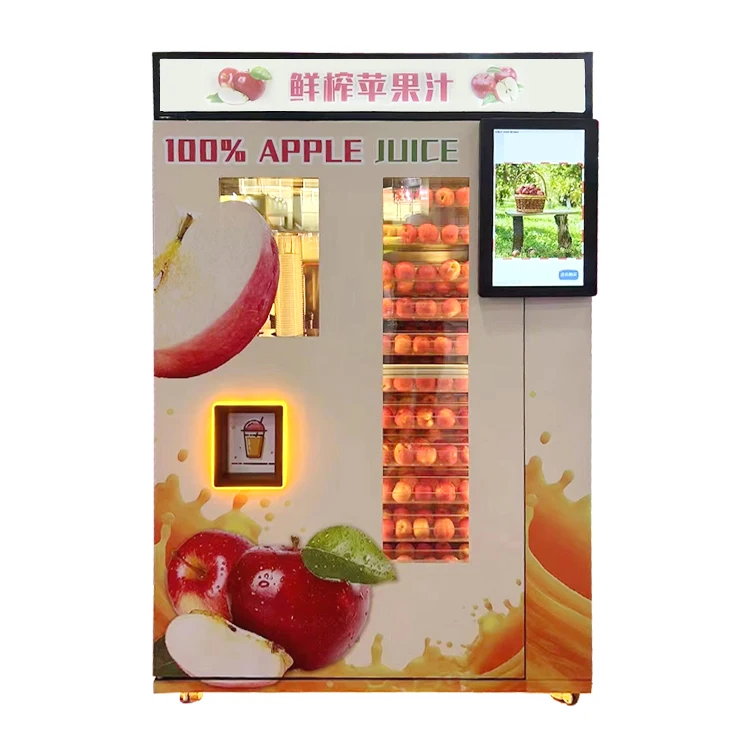 Fully Automatic Natural Fruit Juice Dispenser Fresh Lemon apple Juice Vending Machine