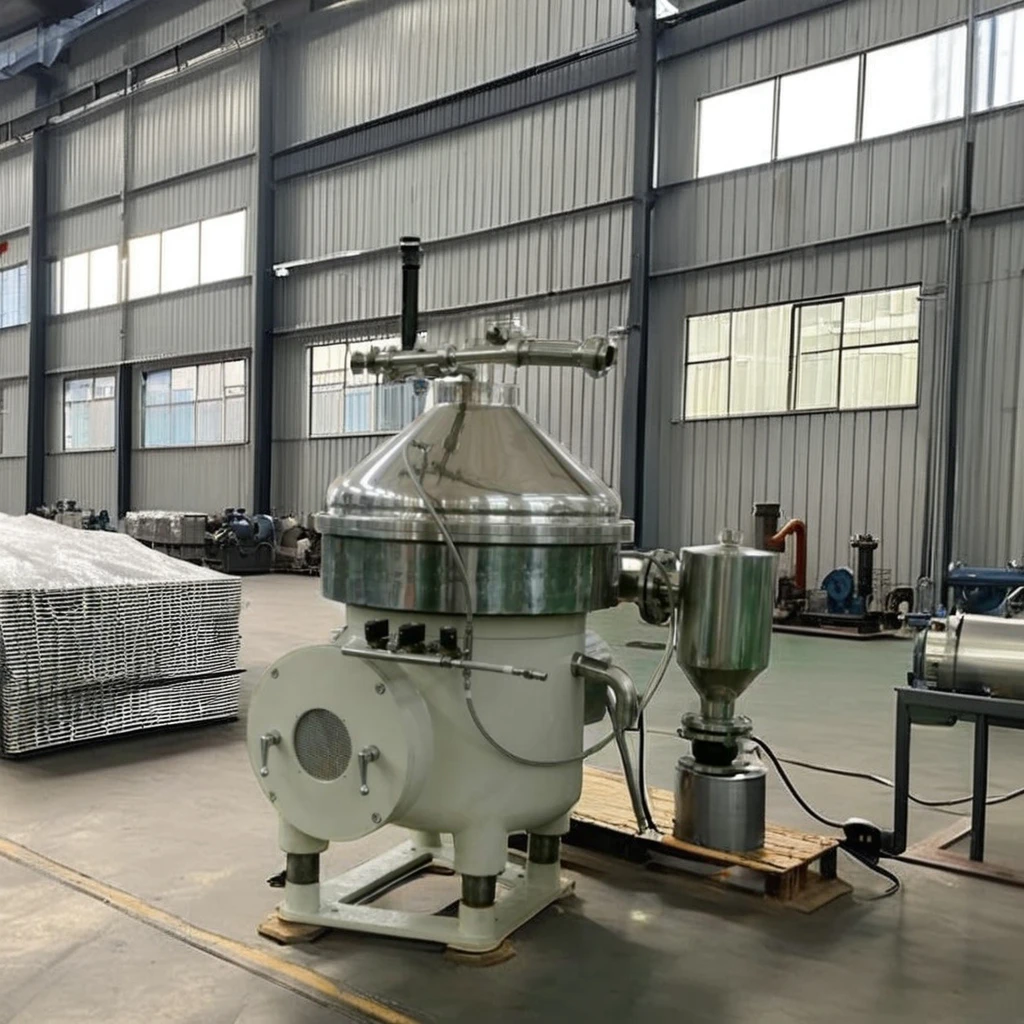 Automatic Industrial Engine Oil Disc Stack Centrifuge New Waste Oil Disc Separator Manufacturing Plants Featuring Gear Pump