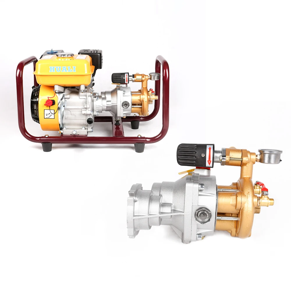 HL-168F-J Best price petrol power jet car wash machine high pressure washer power sprayer piston triplex plunger water pumps